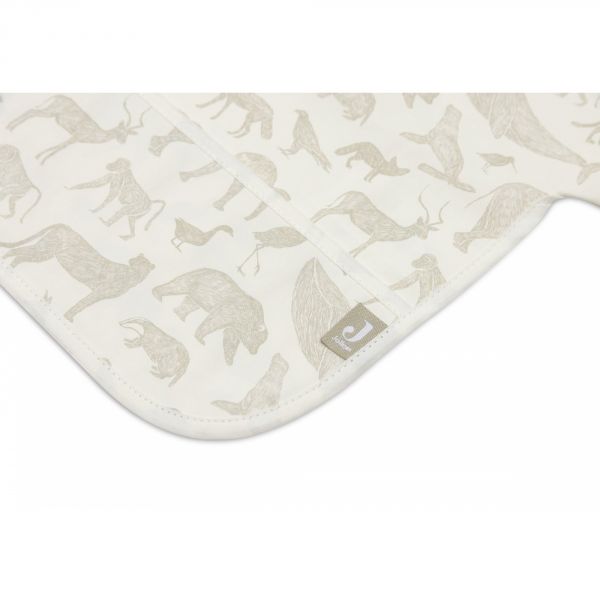 Jollein - Bavoir à manches Animals Olive Green