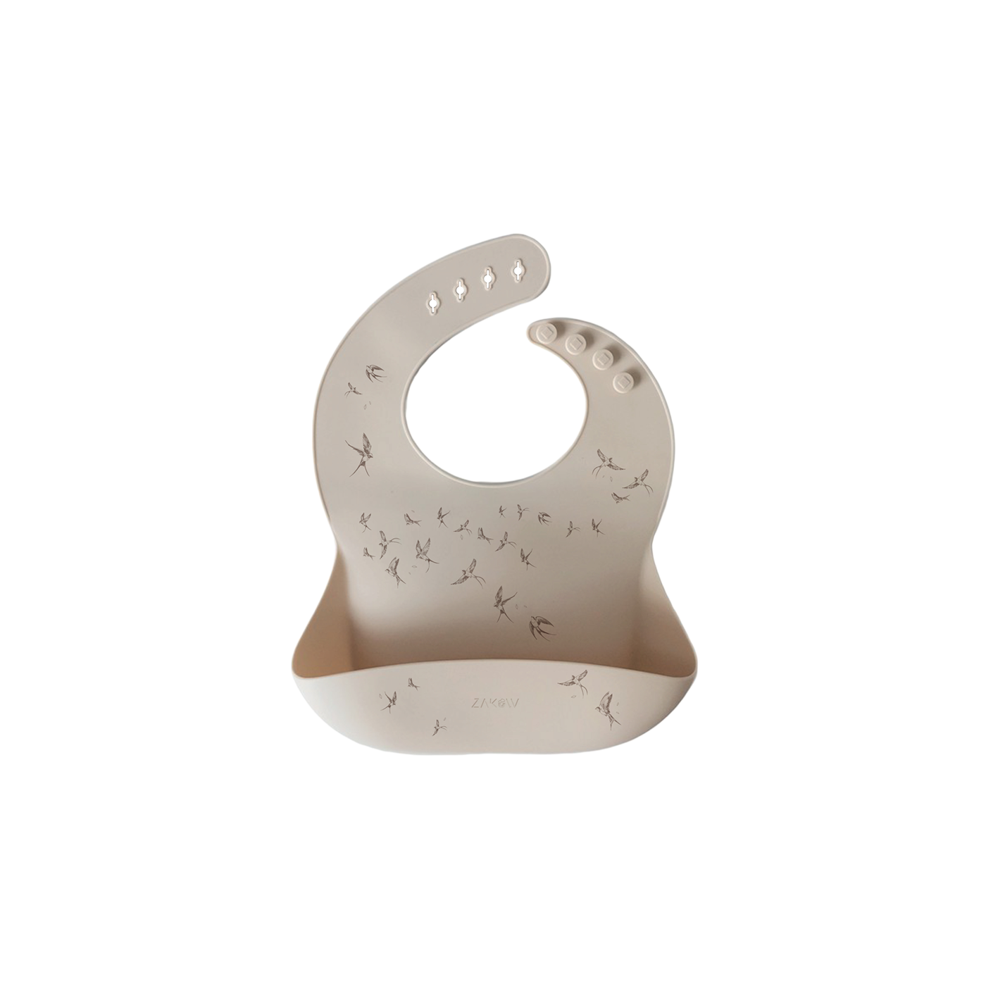 Zakuw - Bavoir en silicone Hirondelles