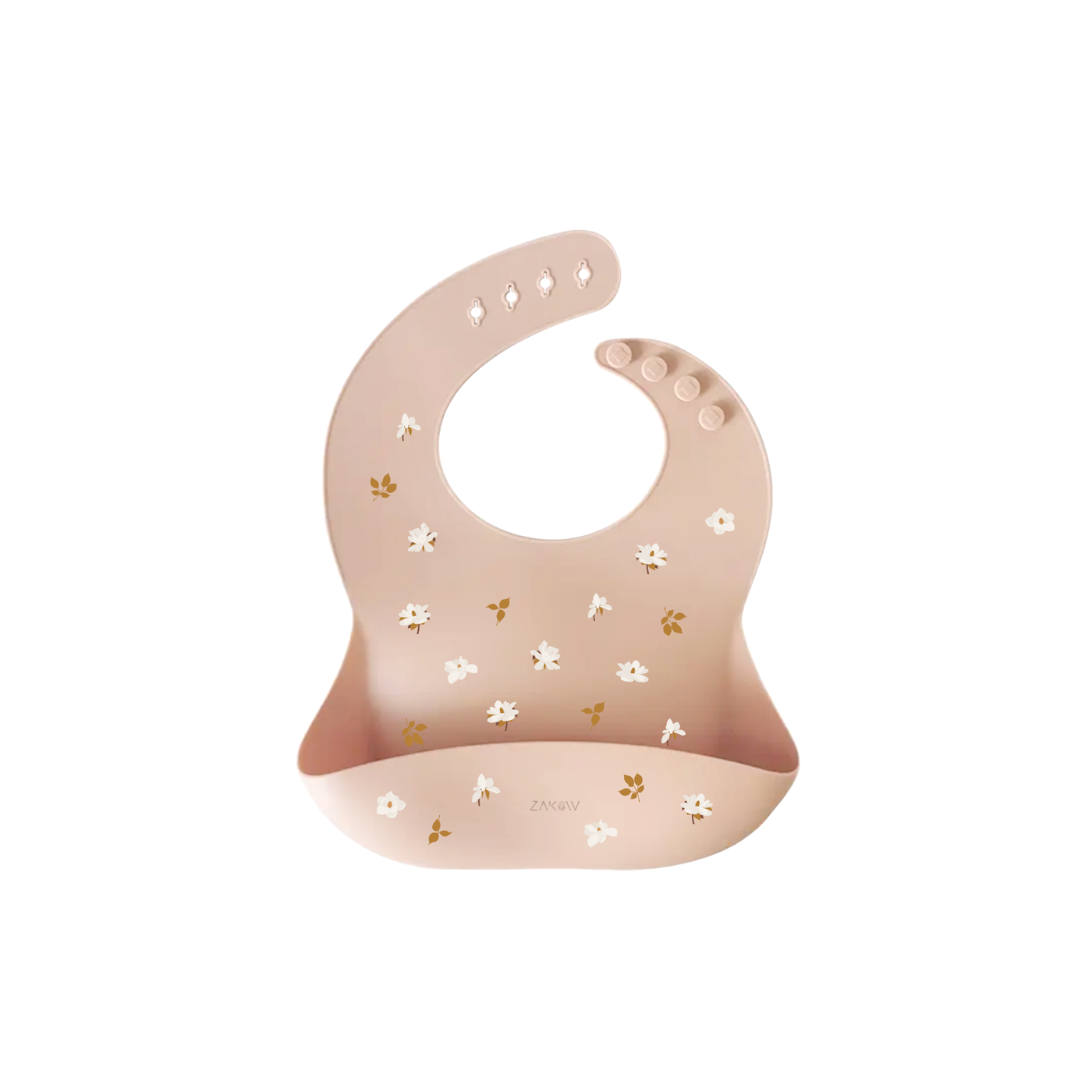 Zakuw - Bavoir en silicone Magnolia