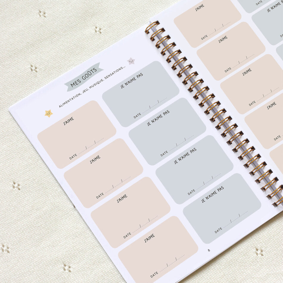 ZÜ Design - Carnet de liaison parents-nounou-assmat