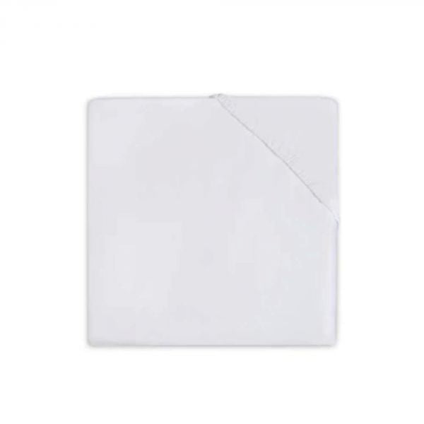 Jollein - Drap housse molleton 70 x 140 cm blanc