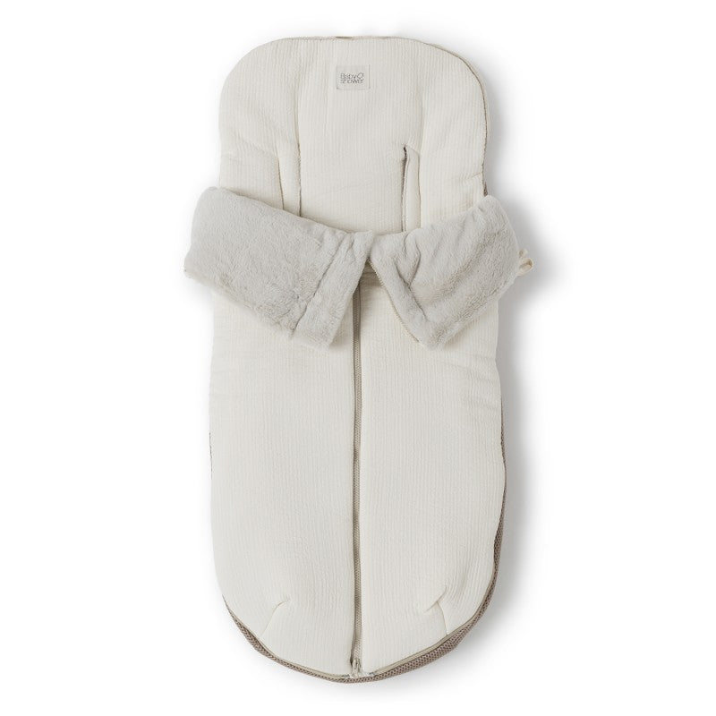 Babyshower - chanceliere pousette polaire feel ivory