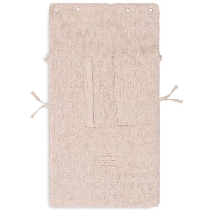 Jollein - Nid d'ange groupe 0+ 3/5 points Grain Knit - Wild rose