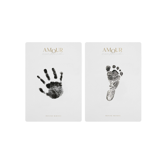 Kit de cartes empreintes pour bébé