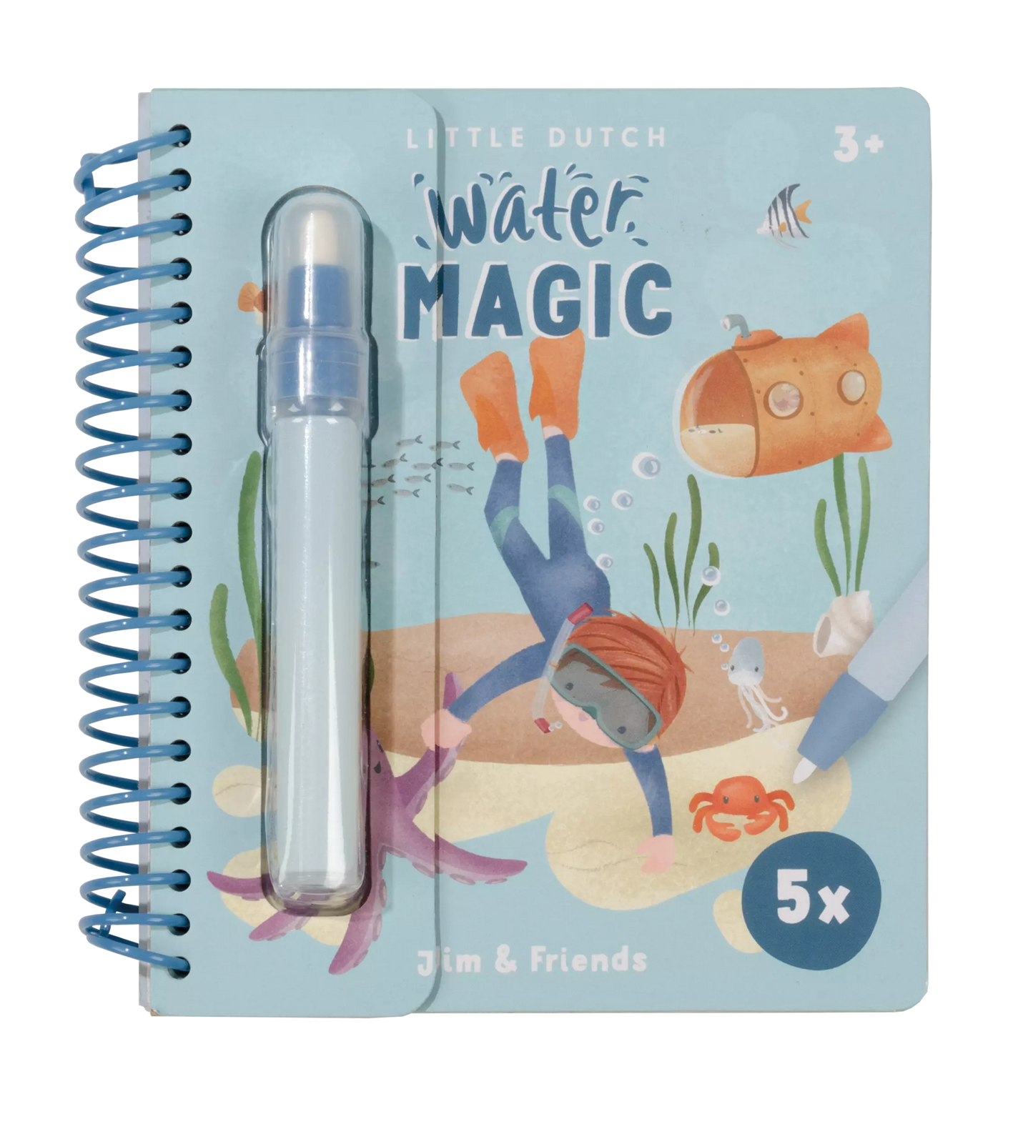 Little dutch - Livre d'aquarelles Jim&Friends