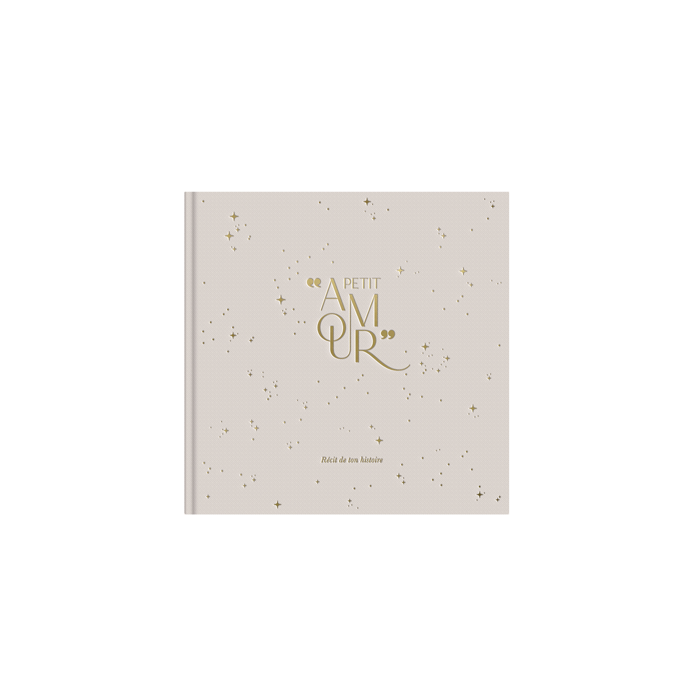 Zakuw - Livre de naissance Petit amour beige