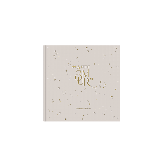 Zakuw - Livre de naissance Petit amour beige