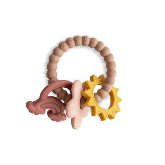Mushie - Anneau de dentition Nature