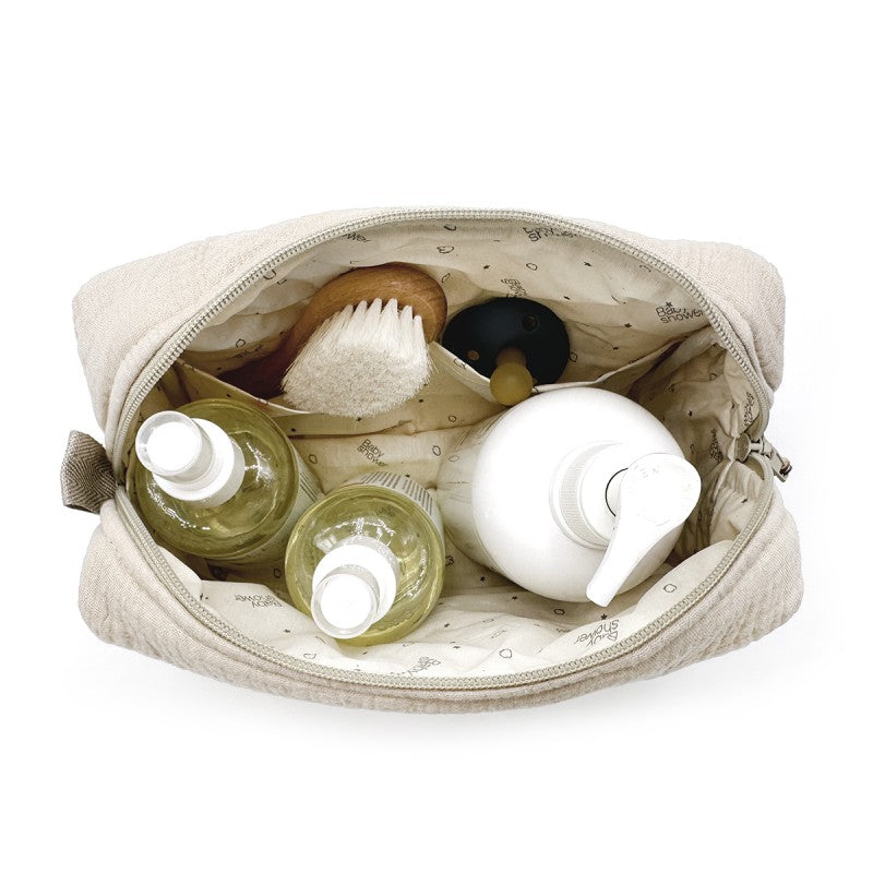 Baby shower - trousse toilette camila waffle cloud