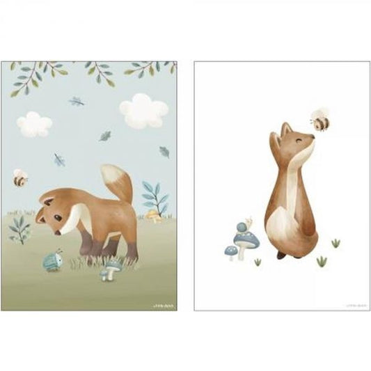 Little Dutch Poster A3 - Forest friend