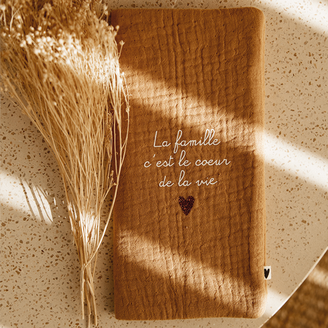 Atelier Wagram | Protège livret de famille gaz camel