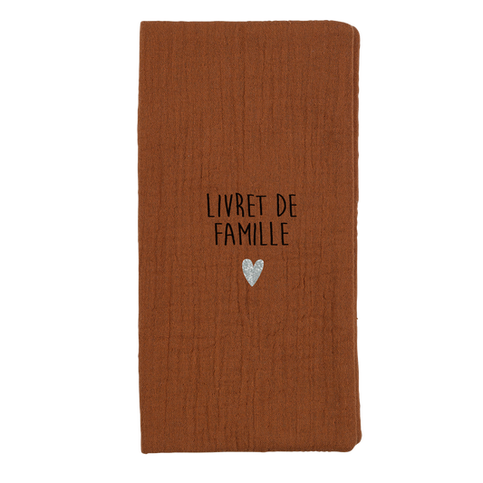 Atelier Wagram | Protège livret de famille gaz caramel