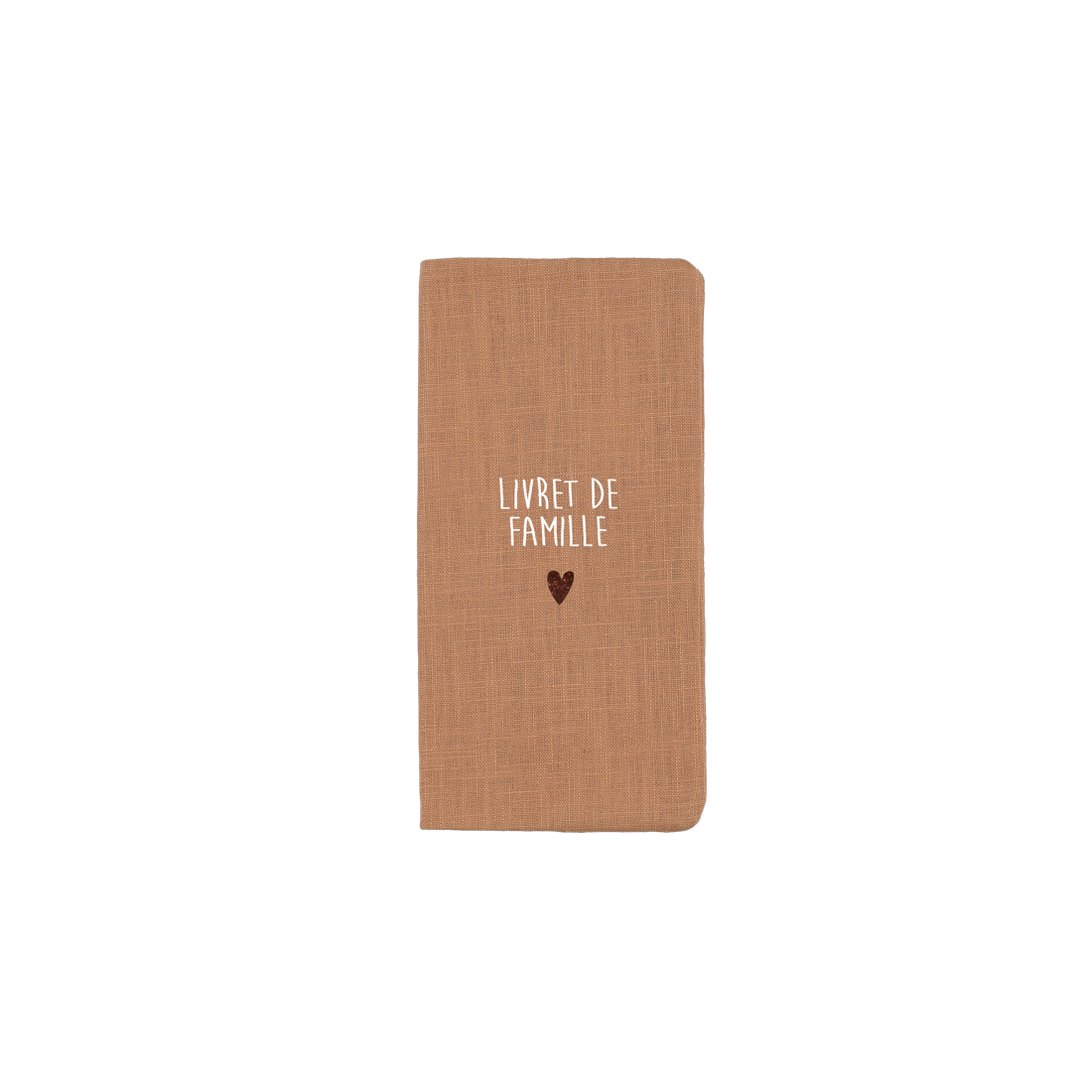 Atelier Wagram | Protège livret de famille lin camel