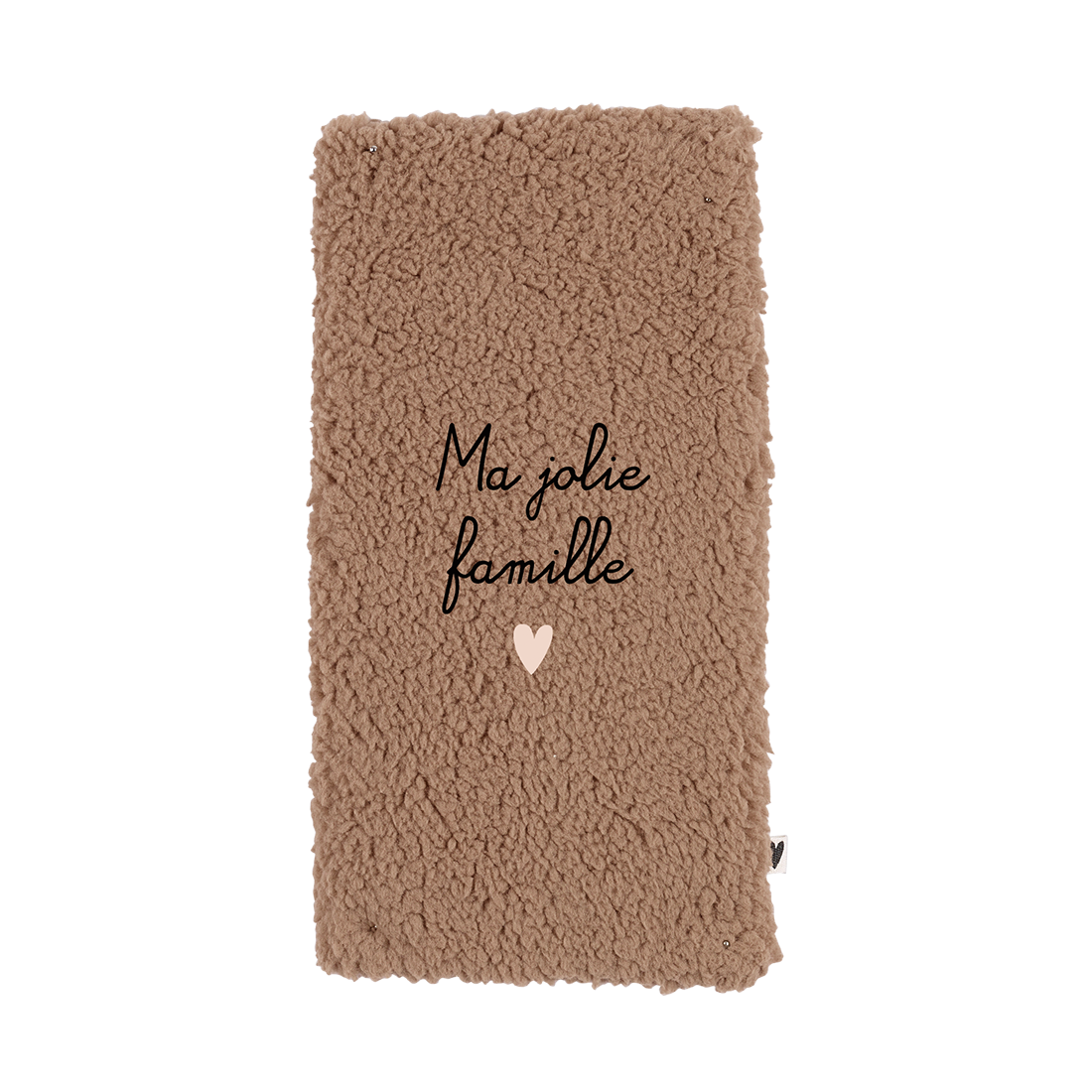 Atelier Wagram | Protège livret de famille moumoute cacao