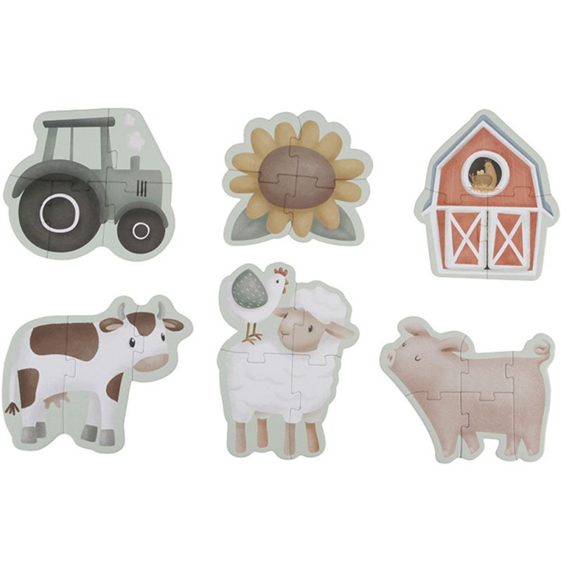 Little Dutch | Puzzle 6 en 1 Little Farm