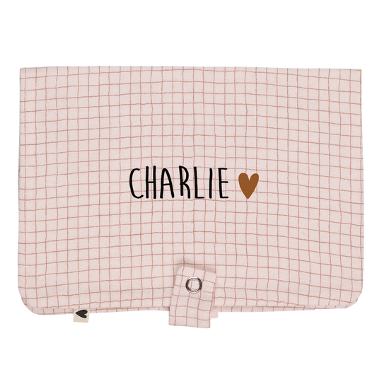 Atelier Wagram | Range couche gaze petits carreaux