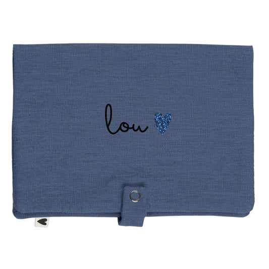 Atelier Wagram | Range couche lin bleu