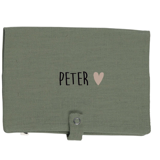 Atelier Wagram | Range couche lin vert olive