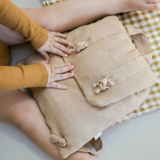 Petit picotin - Sac à dos Biscuit
