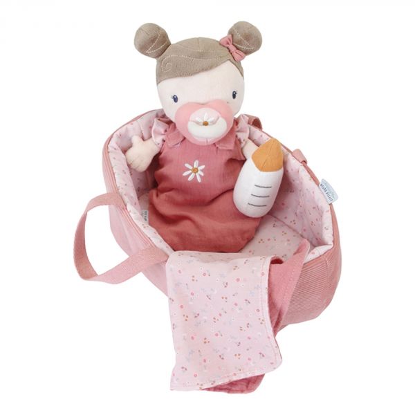 Little dutch - Set couffin poupon bébé Rosa