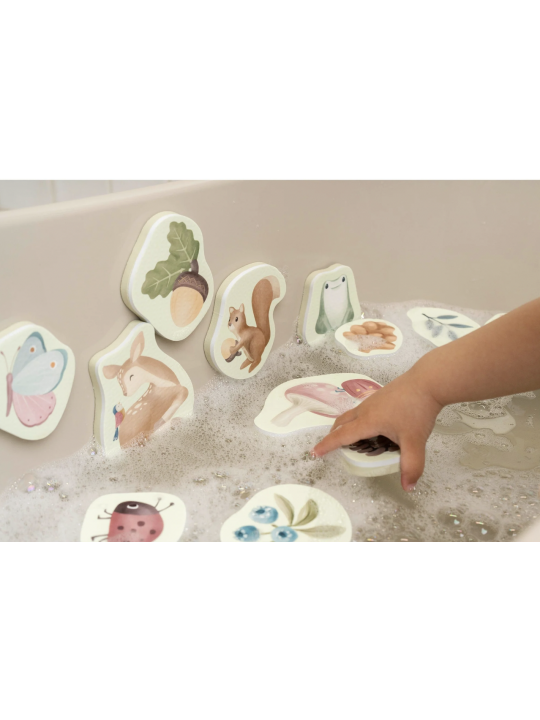 Little dutch - Stickers de bain en mousse - Forest Friends