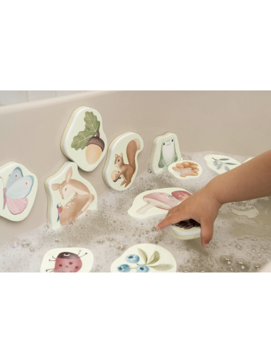 Little dutch - Stickers de bain en mousse - Forest Friends