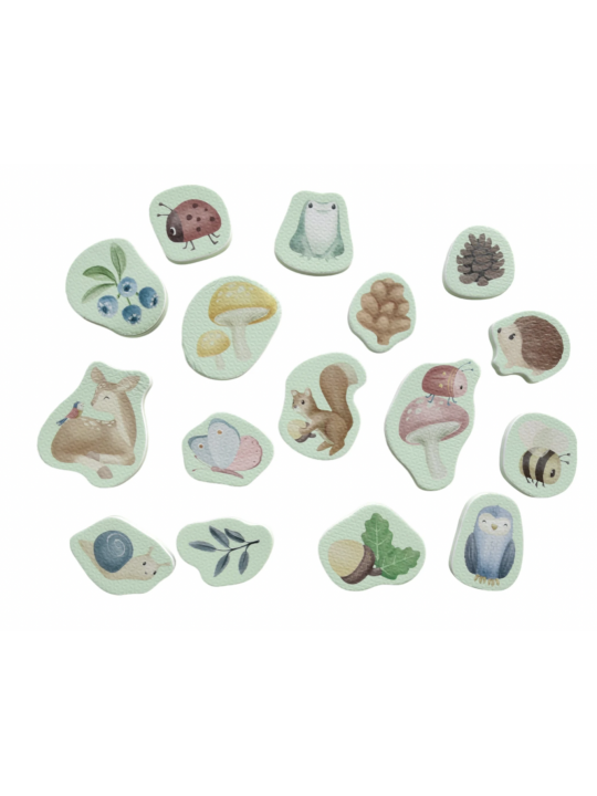 Little dutch - Stickers de bain en mousse - Forest Friends